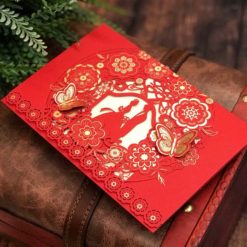 韓風燙金喜帖HA6009.印刷喜帖L6009.影像照片喜帖P6009.韓式喜帖.雷雕喜帖.雕花鏤空婚卡.西式喜帖.紅色喜帖.喜帖.婚卡-04