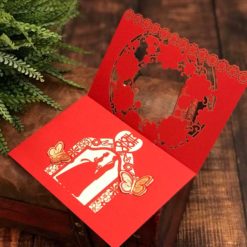 韓風燙金喜帖HA6009.印刷喜帖L6009.影像照片喜帖P6009.韓式喜帖.雷雕喜帖.雕花鏤空婚卡.西式喜帖.紅色喜帖.喜帖.婚卡-07