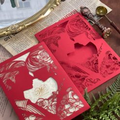 影像照片喜帖P2700.雷射紙雕花.鏤空婚卡設計.進口喜帖.婚紗相片喜帖..喜帖.婚卡.喜帖設計-02