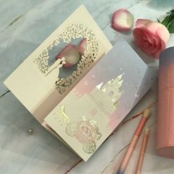 南瓜馬車喜帖喜帖HA6073 . 南瓜馬車喜帖P6073 .韓式喜帖.雷雕喜帖.紙雕花鏤空婚卡.西式喜帖.粉色喜帖.燙金囍卡.影像照片喜帖.韓風喜帖.喜帖.婚卡.喜帖設計-06