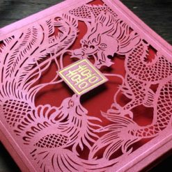 中式燙金喜帖HA3001 .影像照片喜帖PHA3001 . 長輩帖.中國風.喜帖推薦.雕花喜帖.韓風喜帖.004