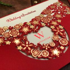 韓風燙金喜帖HA6061 . 印刷喜帖L6061 . 影像照片喜帖P6061.韓式喜帖.雷雕喜帖.雕花鏤空婚卡.西式喜帖.紅色喜帖.喜帖.婚卡.喜帖設計-05