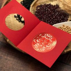 韓風燙金喜帖CW5501 .韓式喜帖.雷雕喜帖.雕花鏤空婚卡.西式喜帖.紅色喜帖.中式婚卡.中國風.喜帖推薦-04