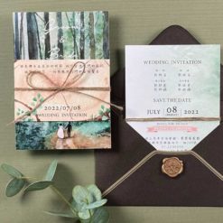 套裝喜帖SV21 .鄉村風喜帖.小清新喜帖.影像喜帖.喜帖燙金.綠色喜帖.喜帖材質.美式喜帖.西式喜帖.相片喜帖.喜帖款式.喜帖.婚卡.喜帖設計.-03