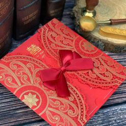 影像照片喜帖PHA3650(R) .韓式風格婚卡.雷雕喜雕花鏤空喜卡.西式喜帖.紅色喜帖.婚紗相片喜帖推薦-03