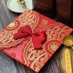 影像照片喜帖PHA3650(R) .韓式風格婚卡.雷雕喜雕花鏤空喜卡.西式喜帖.紅色喜帖.婚紗相片喜帖推薦-04