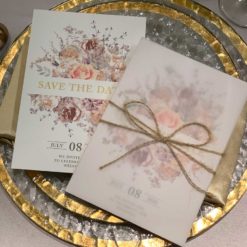 手繪明信片喜帖V25 .鄉村風喜帖.小清新喜帖.影像喜帖.喜帖燙金.莫蘭迪喜帖.喜帖材質.美式喜帖.西式喜帖.相片喜帖.喜帖款式.喜帖.婚卡.喜帖設計.套裝喜帖-005