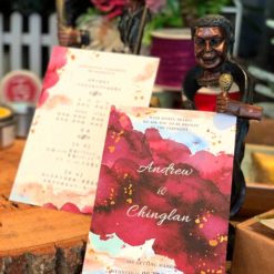 手繪明信片喜帖V30 .鄉村風喜帖.小清新喜帖.影像喜帖.喜帖燙金.莫蘭迪喜帖.喜帖材質.美式喜帖.西式喜帖.相片喜帖.喜帖款式.喜帖.婚卡.喜帖設計.套裝喜帖-05