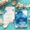 美式明信片喜帖V28 .美式喜帖.海洋風婚卡.藍色喜帖.渲染水彩喜帖.簡單喜帖.喜帖.婚卡.喜帖設計.喜帖款式-01