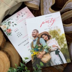 先生太太喜帖V37 .先生太太.水彩喜帖.明信片喜帖.玫瑰花喜帖.喜帖推薦.美式喜帖.簡單喜帖.喜帖.婚卡.喜帖設計.喜帖款式-02