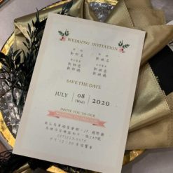 手繪明信片喜帖V42 .水彩風喜帖.厚卡喜帖.美式喜帖.美式婚卡.西式喜帖.喜帖.婚卡.單卡喜帖.喜帖設計.喜帖款式.似顏繪喜帖.插畫喜帖-03