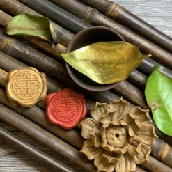 囍字喜帖蠟封貼紙 .喜帖貼紙.喜帖信封貼紙.燙金貼紙.封蠟貼紙.囍字貼紙-02