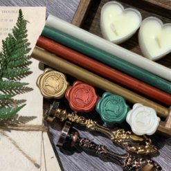 南瓜喜帖蠟封貼紙 .信封封口貼紙.火漆章貼紙.金色貼紙.酒紅色貼紙.白色貼紙.綠色貼紙-02