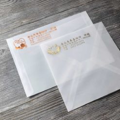 描圖紙信封 .硫酸紙婚卡信封套 .半透明信封 -004