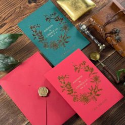 美式簡約婚卡R08 .明信片喜帖.文青鄉村風.燙金喜帖.單卡婚禮邀請卡.喜帖.婚卡.喜帖設計.喜帖款式-01