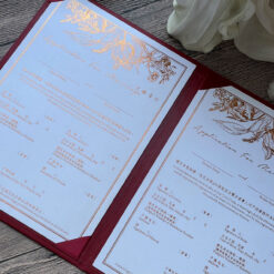 紅色直式美式書約 .婚書約夾 .燙金書約.結婚證書夾..鄉村風.橫式.喜帖.喜帖設計.婚卡-03