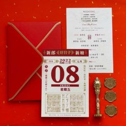 日曆好日子喜帖V11 .明信片婚卡.中式婚禮邀請卡.台式趣味囍卡.喜帖.婚卡.喜帖設計-04