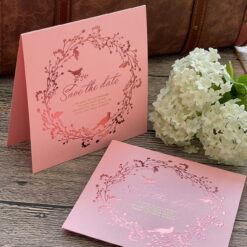 粉色喜鵲喜帖.美式鄉村風喜帖.西式喜帖.文青喜卡. 西式喜帖.美式婚卡.喜帖推薦.燙金喜帖.方形喜帖.文青喜帖.小清新.粉色喜帖-03