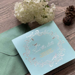 TIFFANY藍喜鵲喜帖.美式鄉村風喜帖.西式喜帖.文青喜卡. 西式喜帖.美式婚卡.喜帖推薦.燙金喜帖.方形喜帖.文青喜帖.小清新.白色喜帖-01